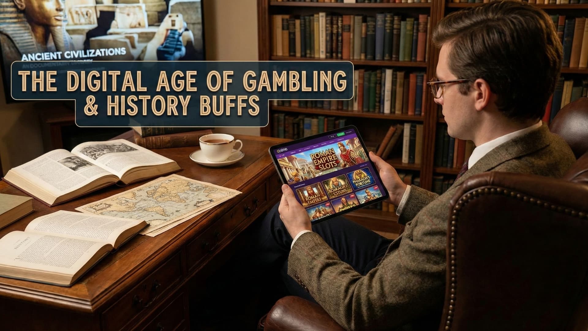 How the Digital Age of Gambling is Changing Leisure Time for History Buffs